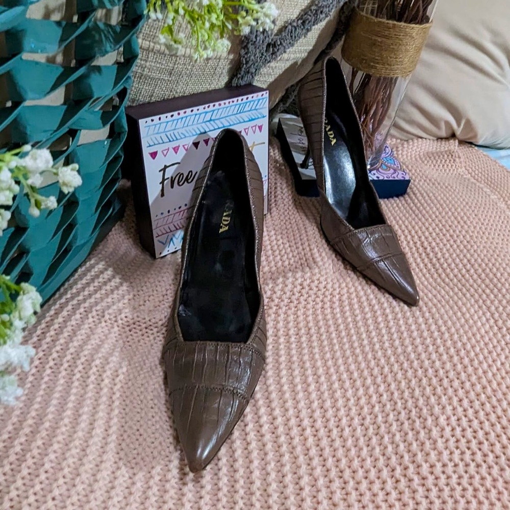 Prada Leather Pumps